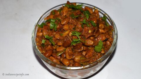 Broad Bean Seeds Masala | Chikkudu Ginjala Curry - Indian Recipe Info